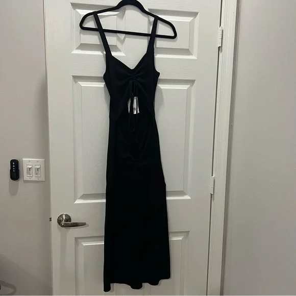 NWT Lucy Paris Black Cutout Dress - Picture 2 of 5